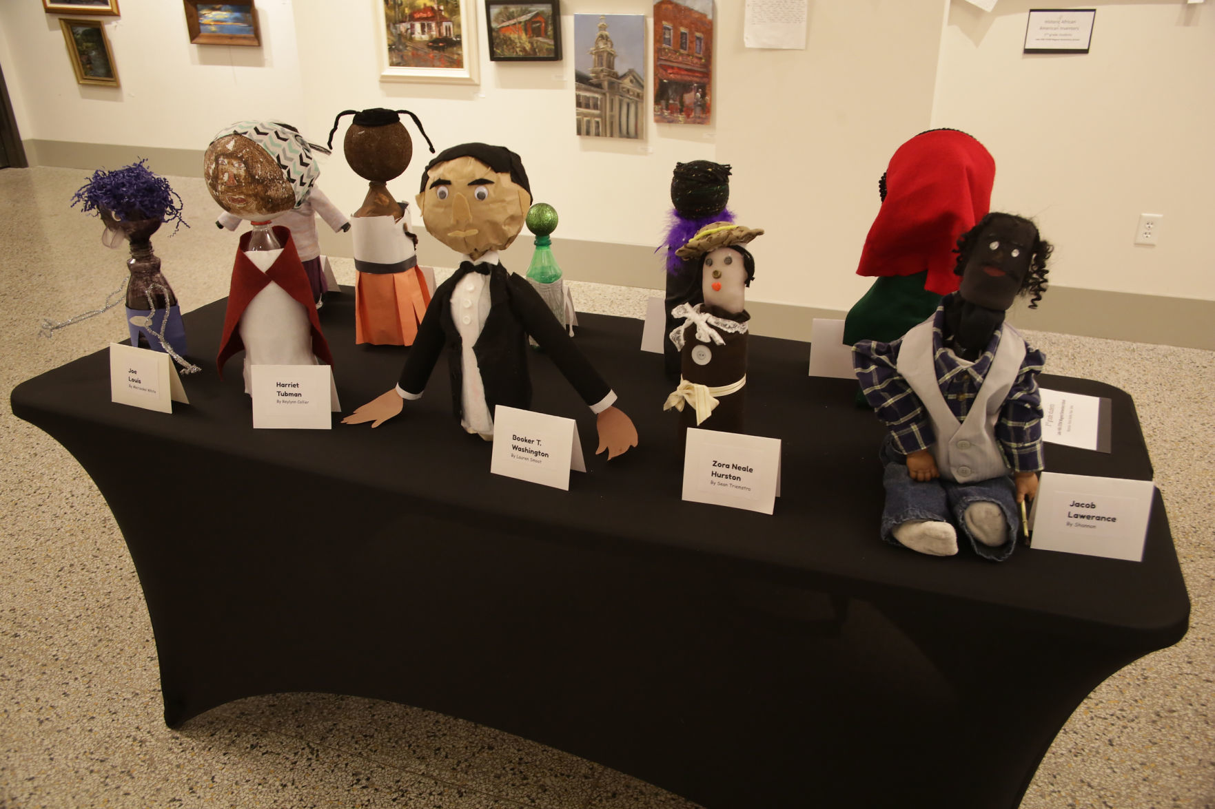 Resident artists' and Lake Hills students' art exhibit at the Artspace Uptown Artist Lofts